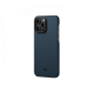 Чехол Pitaka MagEZ Case 3 для iPhone 14 Pro (6.1") черно-синий кевлар (арамид)