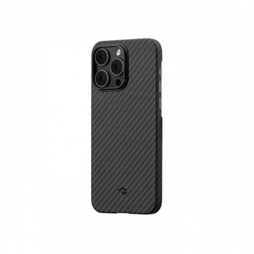 Чехол Pitaka MagEZ Case 3 для iPhone 14 Pro (6.1") черно-серый кевлар (арамид)