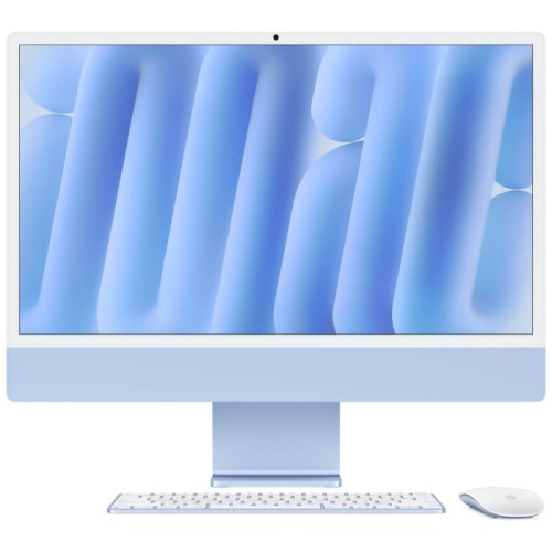 Apple iMac 24" Retina 4.5K (M4 8-Core, GPU 8-Core, 16GB, 256GB) MWUF3 - Blue (2024)