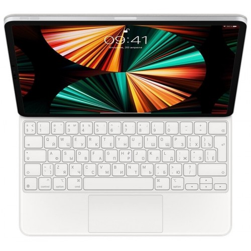 Клавиатура Apple Magic Keyboard для iPad Pro 12.9" 2020-2022 белая, русская раскладка