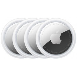 Трекер Apple AirTag белый/серебристый 4 шт.