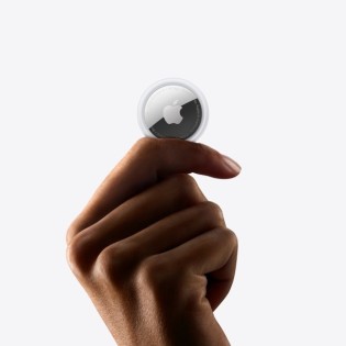 Трекер Apple AirTag белый/серебристый 4 шт.