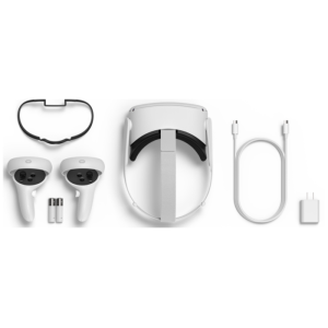 Система VR Oculus Quest 2 - 256 GB, контроллер движений, белый