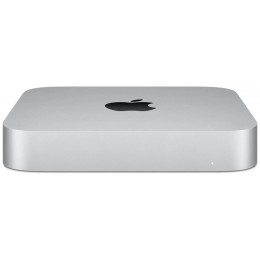 Apple Mac Mini 2020 Tiny-Desktop, Apple M1, 8 ГБ RAM, 512 ГБ SSD, Apple Graphics 8-core, OS X, серебристый