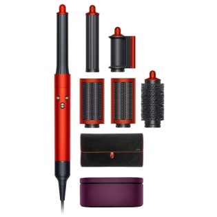 Фен стайлер Dyson Airwrap complete long HS05 gift edition, (красный | topaz orange)