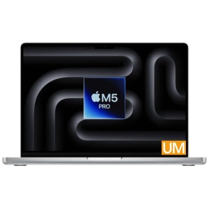 MacBook Pro 16.2 (M5 Pro 18-Core, GPU 20-Core, 24GB, 1TB) MGE44 - серебристый